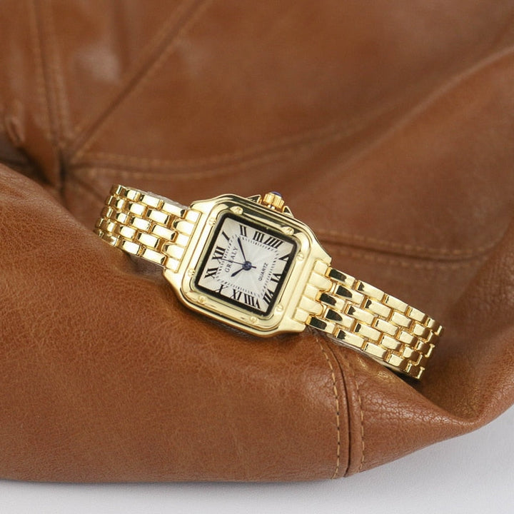Zegarek damski stal nierdzewna elegancki kwarcowy na wiosnę klasyczny stylowy