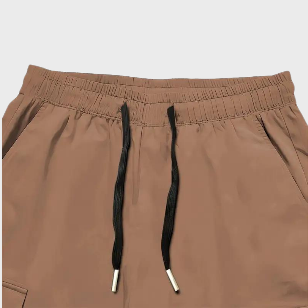 Spodnie cargo męskie bawełniane joggery streetwear na sezon wiosna-lato casual