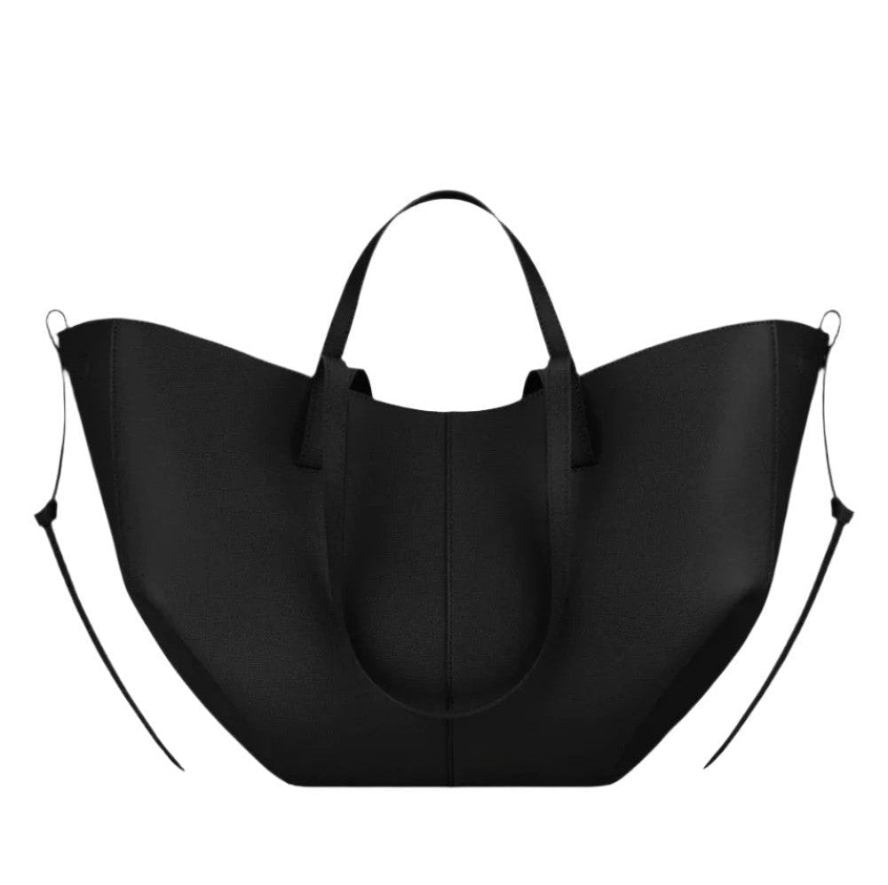 Damska torba skórzana pojemna shopper na laptopa jesienna do pracy