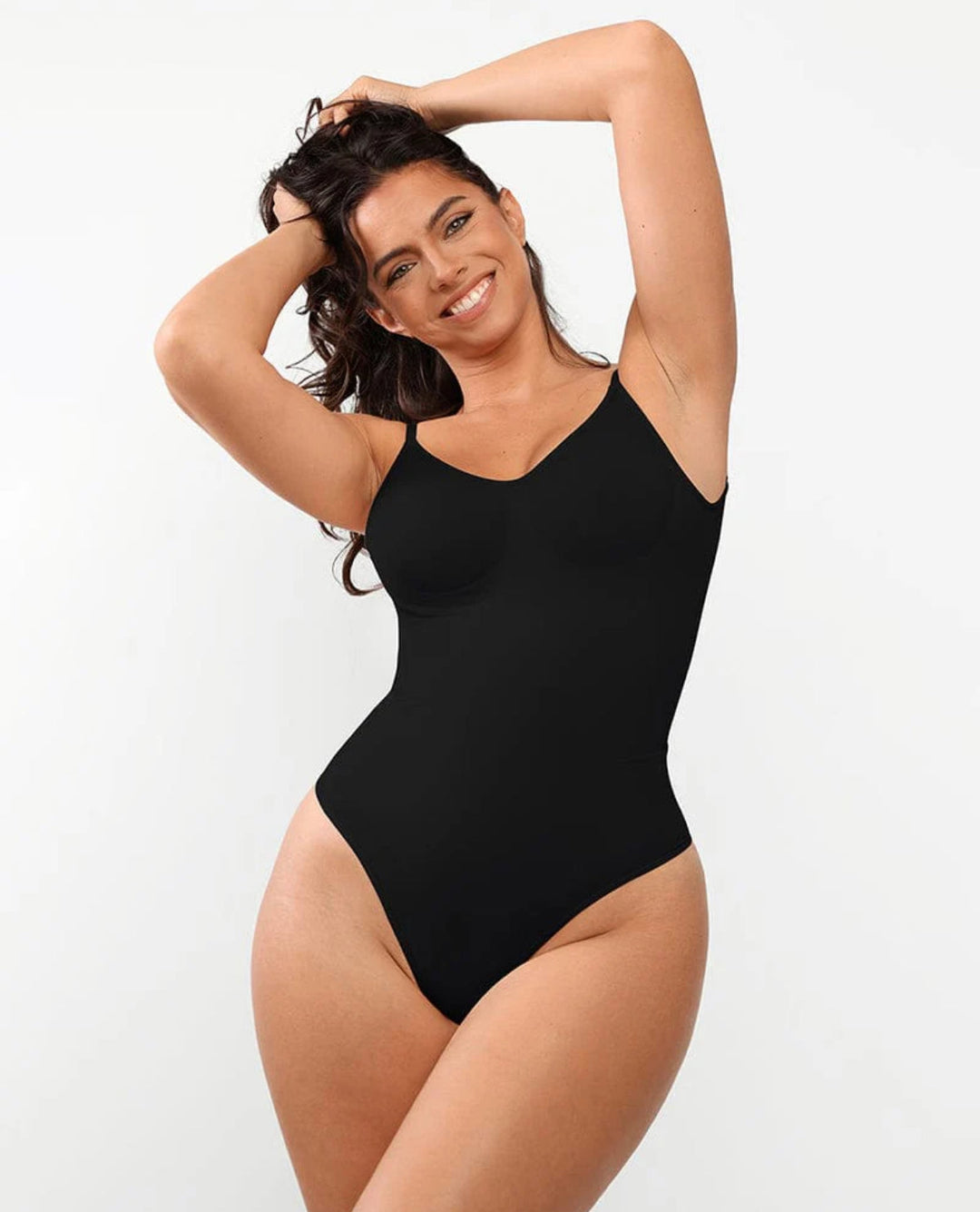 Bezszwowe body bawełniane modelujące talię na lato