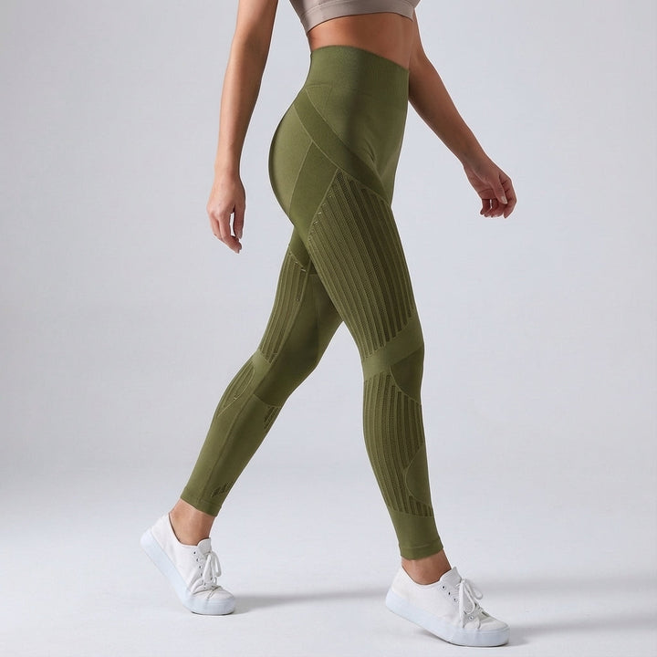 Legginsy kompresyjne sportowe damskie z elastanem oddychające na lato 2026