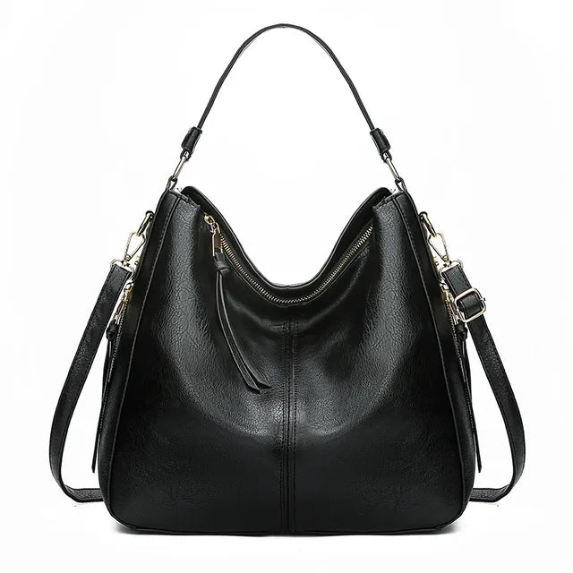 Torebka damska skórzana na ramię duża shopper bag na wiosnę elegancka casualowa