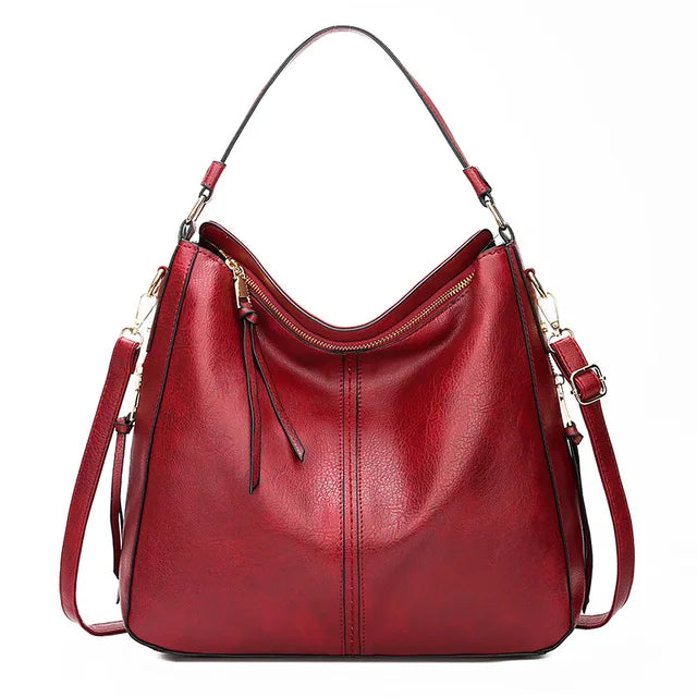 Torebka damska skórzana na ramię duża shopper bag na wiosnę elegancka casualowa
