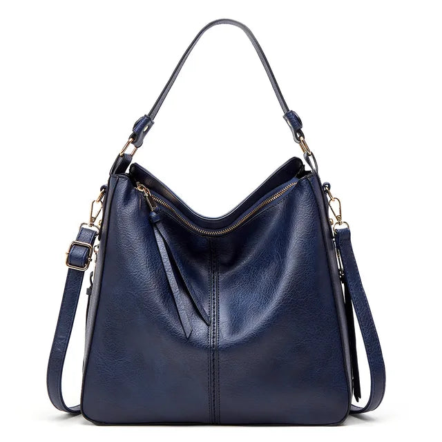 Torebka damska skórzana na ramię duża shopper bag na wiosnę elegancka casualowa