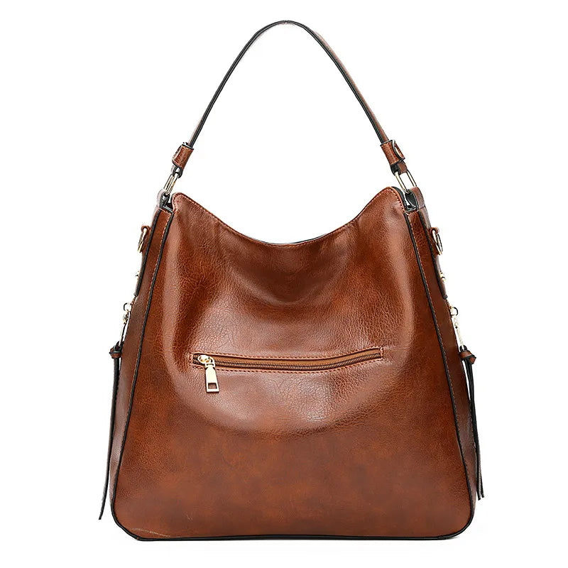 Torebka damska skórzana na ramię duża shopper bag na wiosnę elegancka casualowa