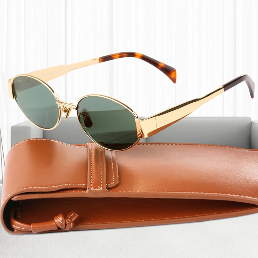 Brooks - Niezbędne modne i eleganckie okulary przeciwsłoneczne dla kobiet