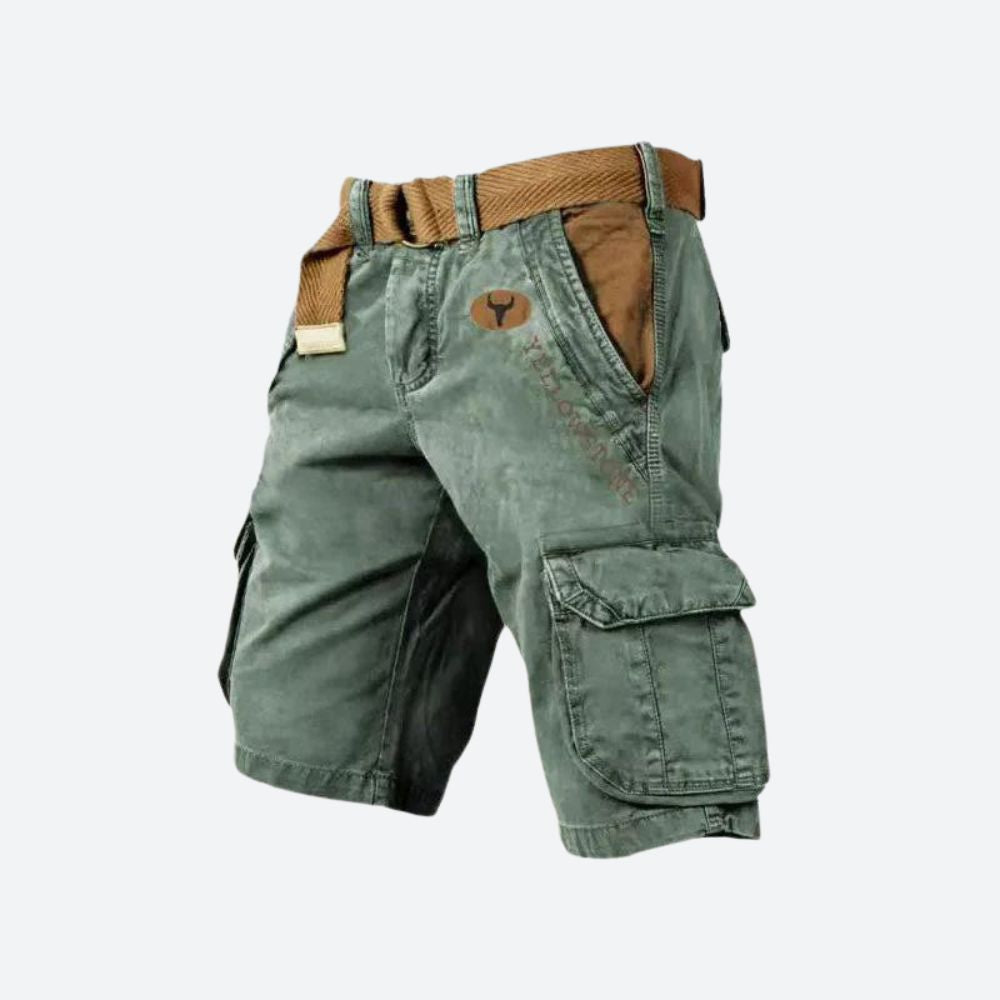 Spodenki cargo męskie bawełniane letnie krótkie spodenki męskie casual