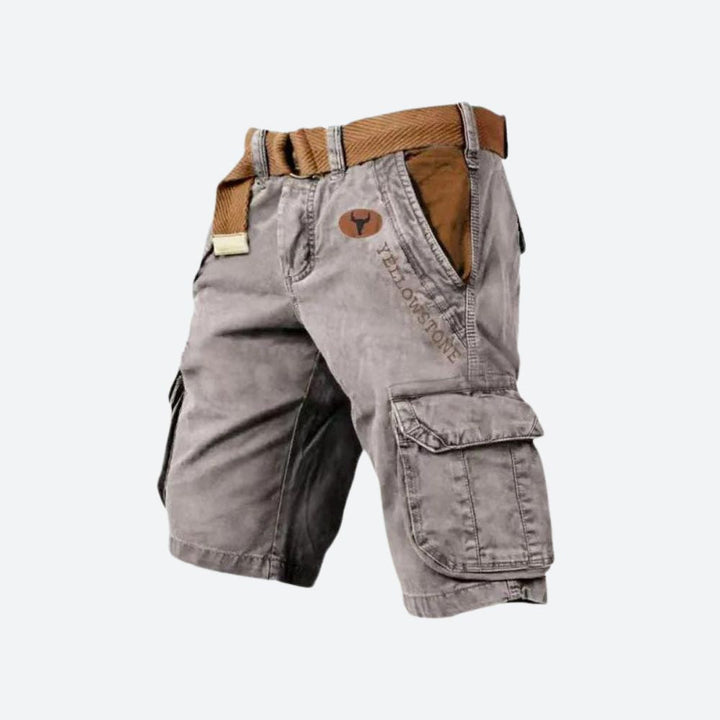 Spodenki cargo męskie bawełniane letnie krótkie spodenki męskie casual