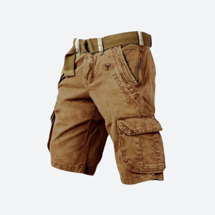 Spodenki cargo męskie bawełniane letnie krótkie spodenki męskie casual