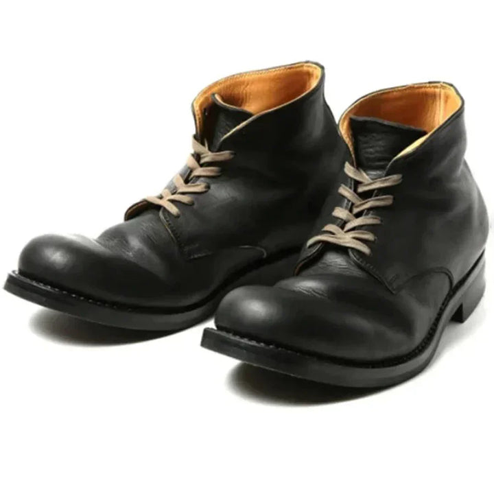 Buty Męskie Skórzane Na Wiosnę – Klasyczne Buty Skórzane Męskie Eleganckie Casualowe