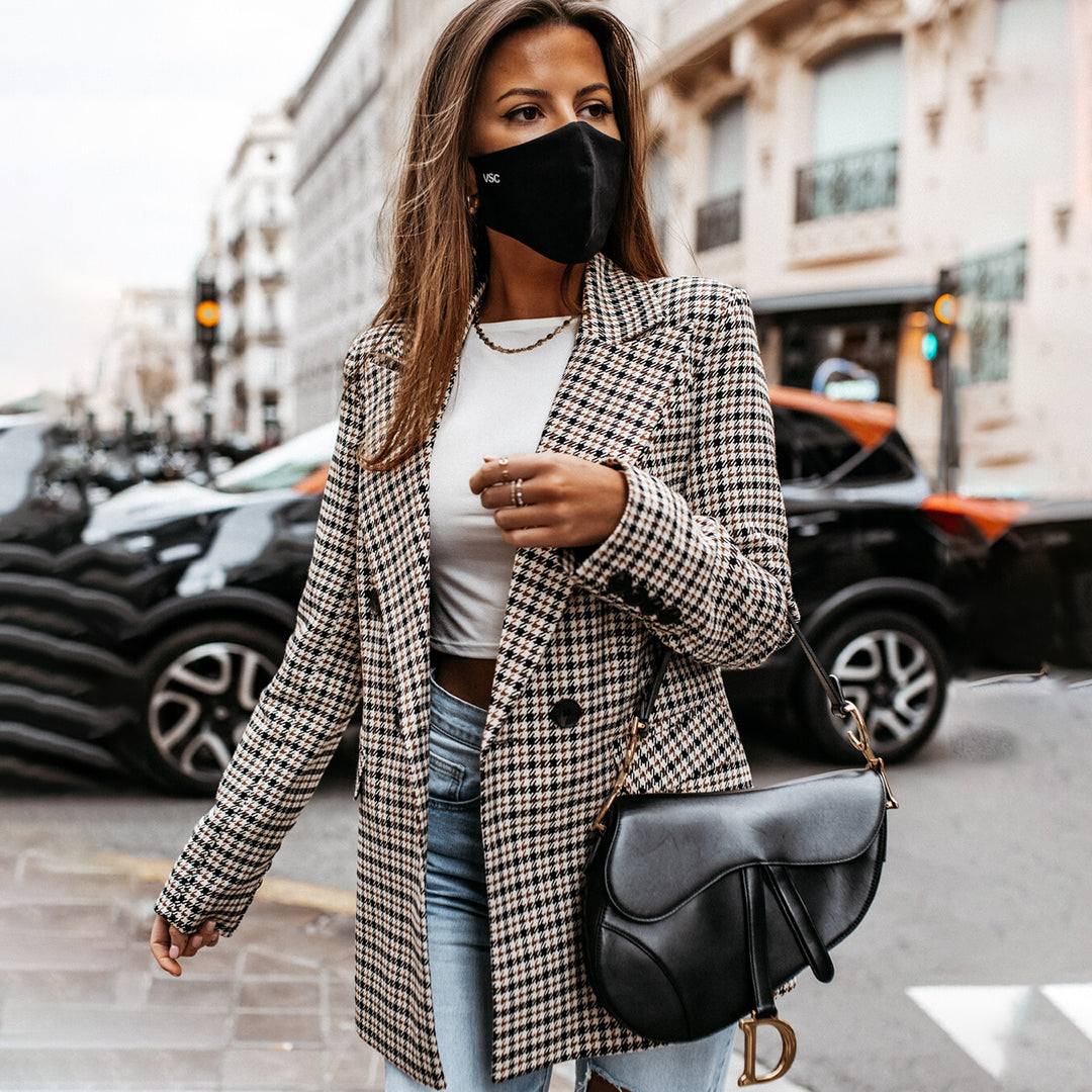 Marynarka damska wełniana elegancka wiosenna klasyczny blazer modny casualowy
