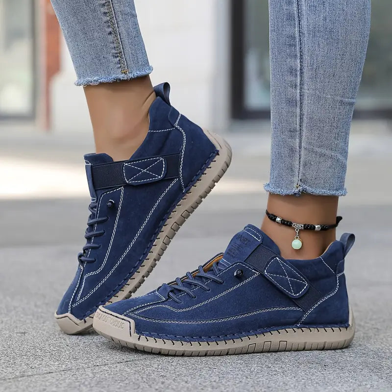 Sneakersy damskie skórzane na lato oddychające wygodne ortopedyczne codzienne
