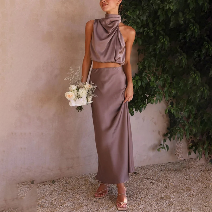 Natalia - Elegancka spódnica maxi zapewniająca szykowny wygląd