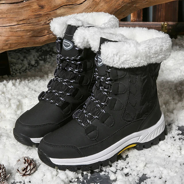 Oliwia - Botas de neve clássicas e elegantes para dias de inverno com estilo