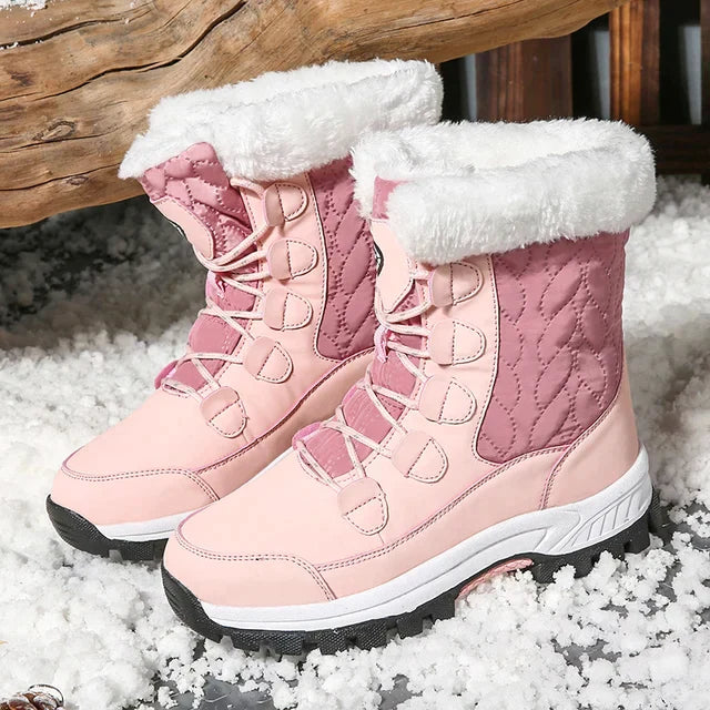 Oliwia - Botas de neve clássicas e elegantes para dias de inverno com estilo