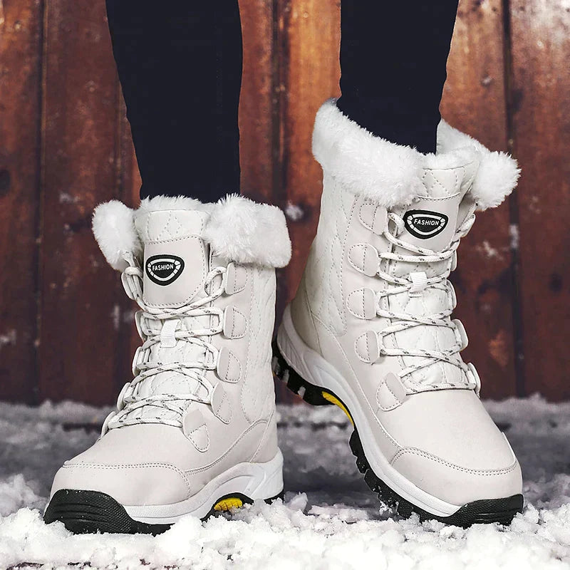 Oliwia - Botas de neve clássicas e elegantes para dias de inverno com estilo