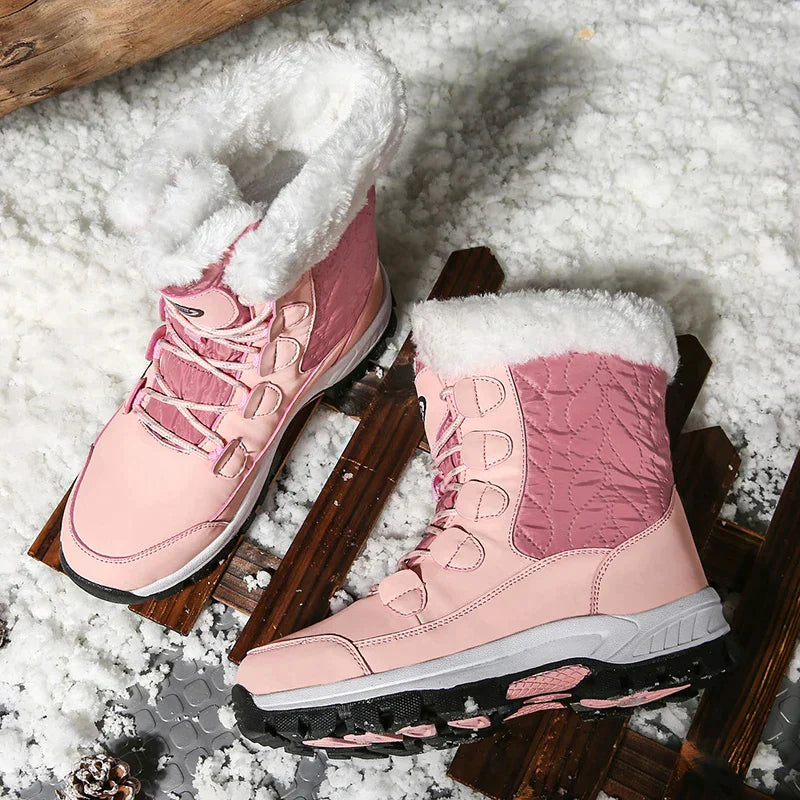 Oliwia - Botas de neve clássicas e elegantes para dias de inverno com estilo