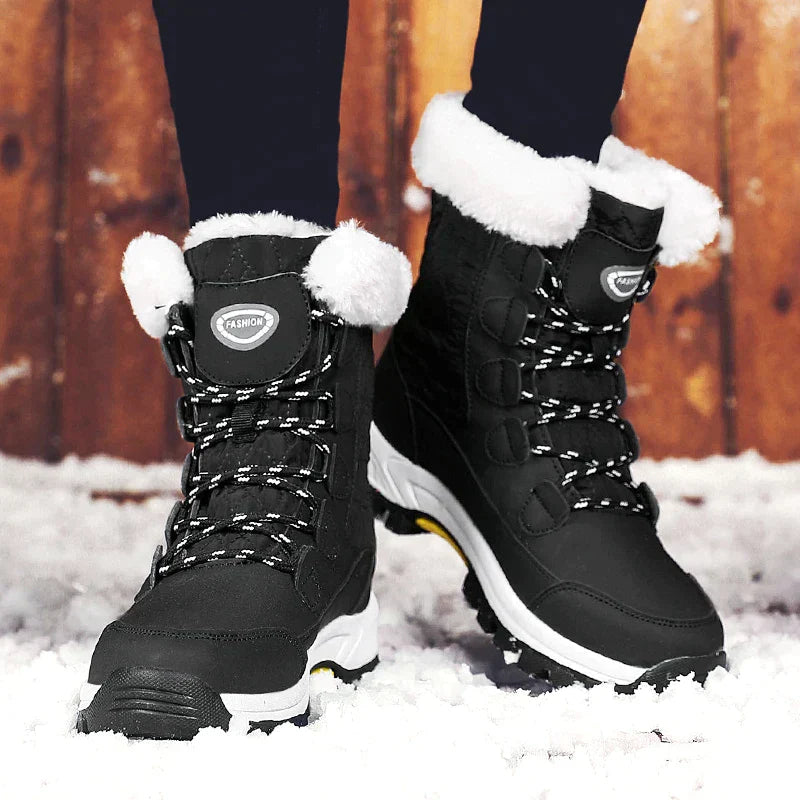 Oliwia - Botas de neve clássicas e elegantes para dias de inverno com estilo