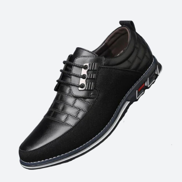 Buty męskie skórzane wiosenne casual eleganckie komfortowe półbuty męskie skóra