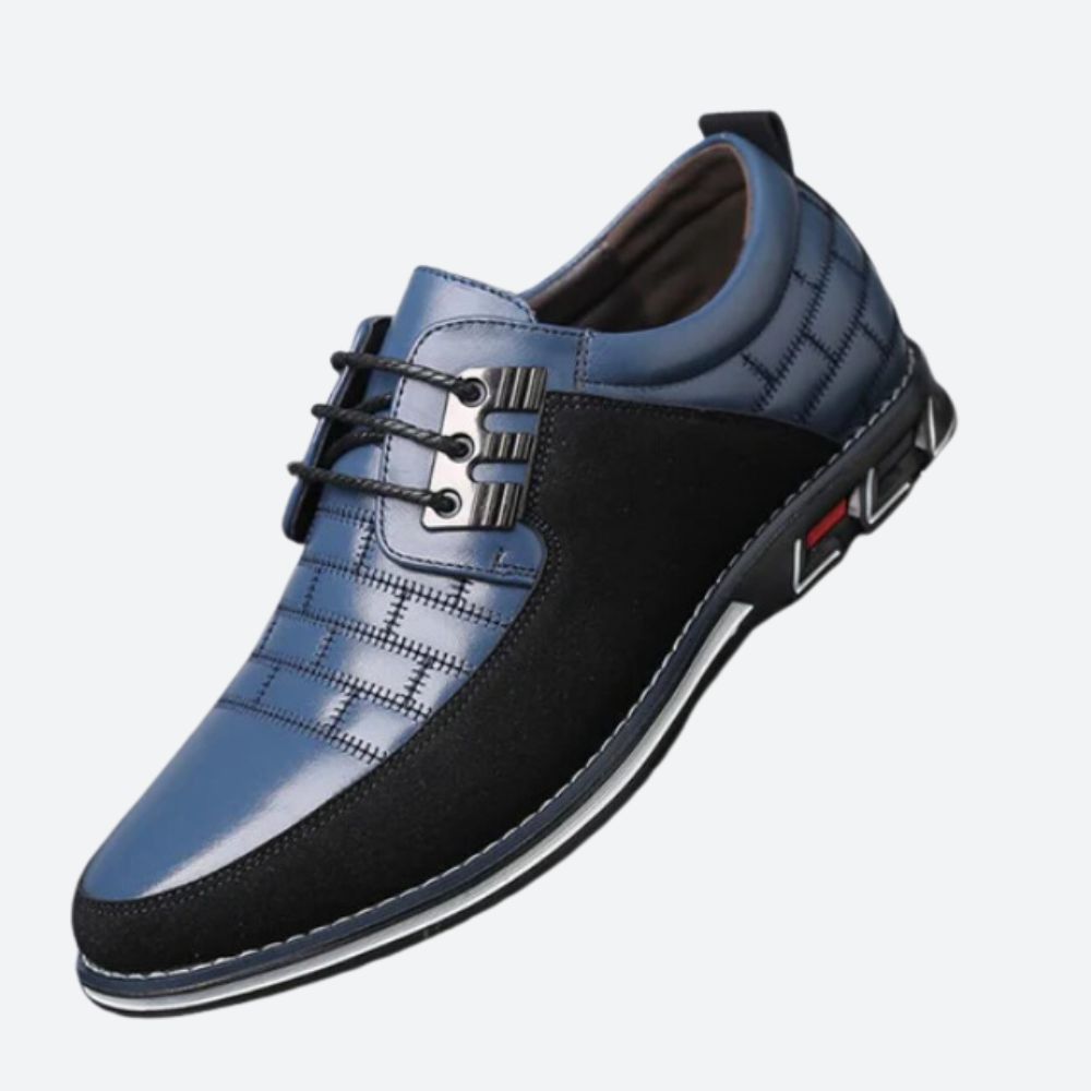 Buty męskie skórzane wiosenne casual eleganckie komfortowe półbuty męskie skóra