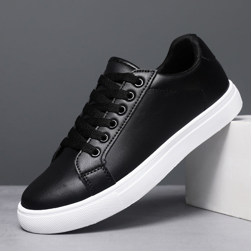 Sneakersy Skórzane Damskie Na Wiosnę – Klasyczne Buty Sportowe Ze Skóry Naturalnej Casualowe