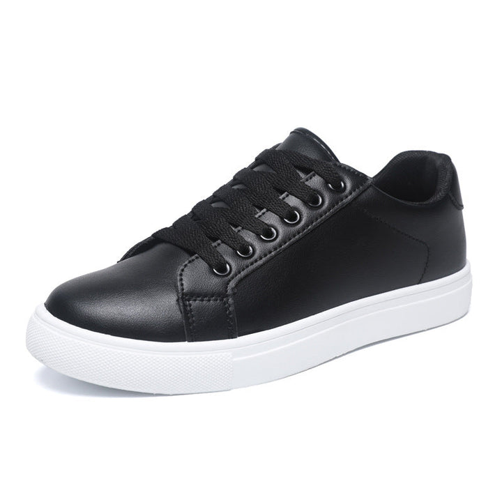 Sneakersy Skórzane Damskie Na Wiosnę – Klasyczne Buty Sportowe Ze Skóry Naturalnej Casualowe