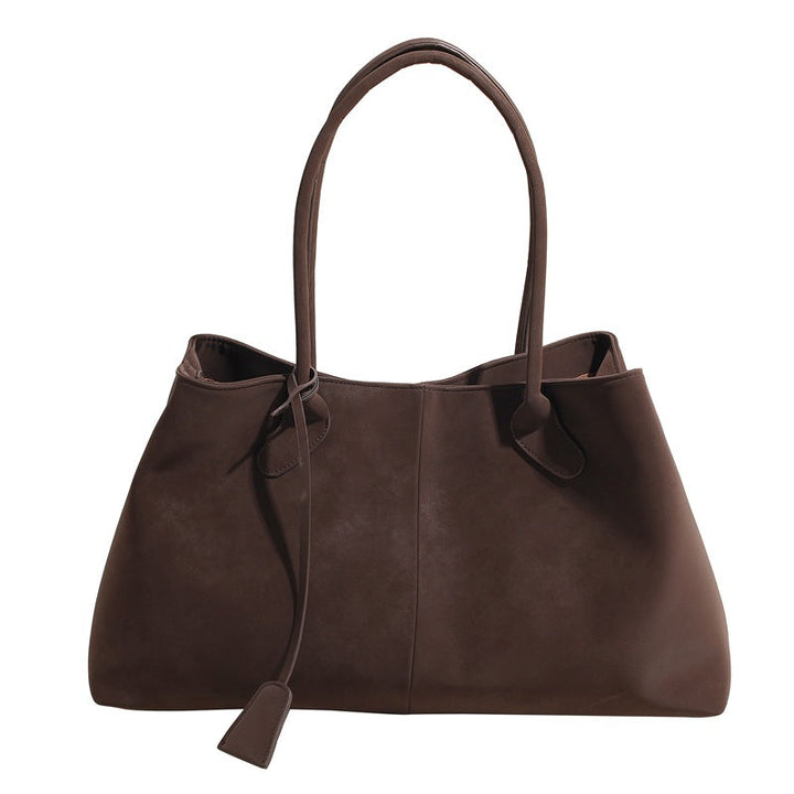 Torba damska typu tote ze skóry ekologicznej pojemna elegancka torba na jesień