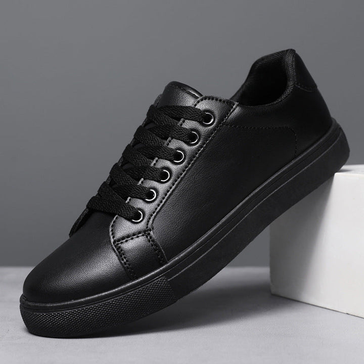 Sneakersy Skórzane Damskie Na Wiosnę – Klasyczne Buty Sportowe Ze Skóry Naturalnej Casualowe