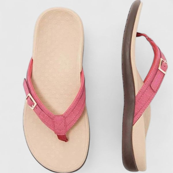 Γυναικεία ορθοπεδικά σανδάλια για το καλοκαίρι με στήριξη της καμάρας του ποδιού και αναπνεύσιμη κατασκευή