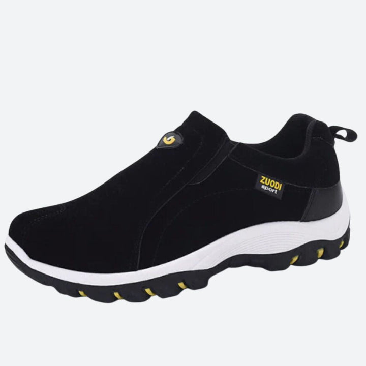 Buty męskie sportowe skórzane wsuwane wygodne casual na wiosnę lato orthopedyczne