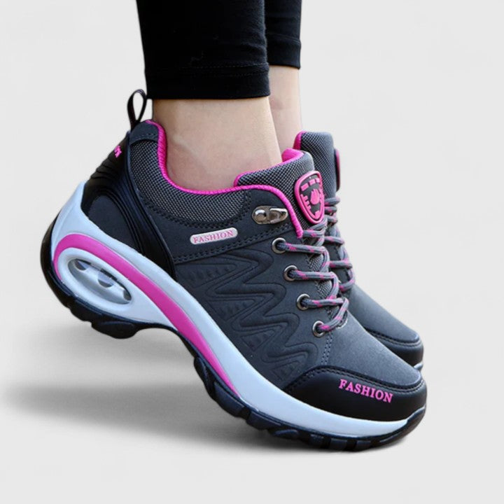 Wodoodporne sneakersy damskie zimowe wsuwane antypoślizgowe lekkie