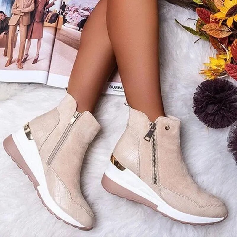 Julia - Stylowe i wygodne ortopedyczne buty zimowe