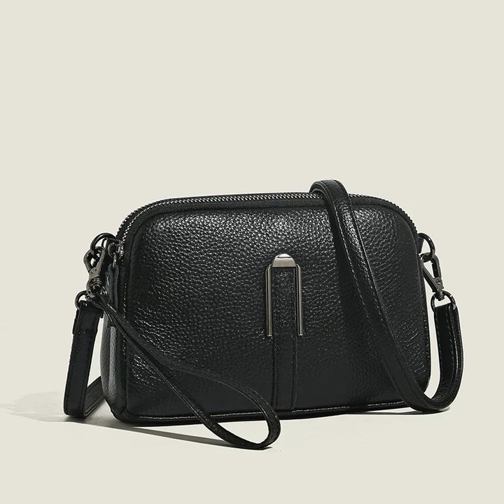 Γυναικεία δερμάτινη τσάντα crossbody για τον ώμο, χωρητική με ρυθμιζόμενο λουρί για τη δουλειά.