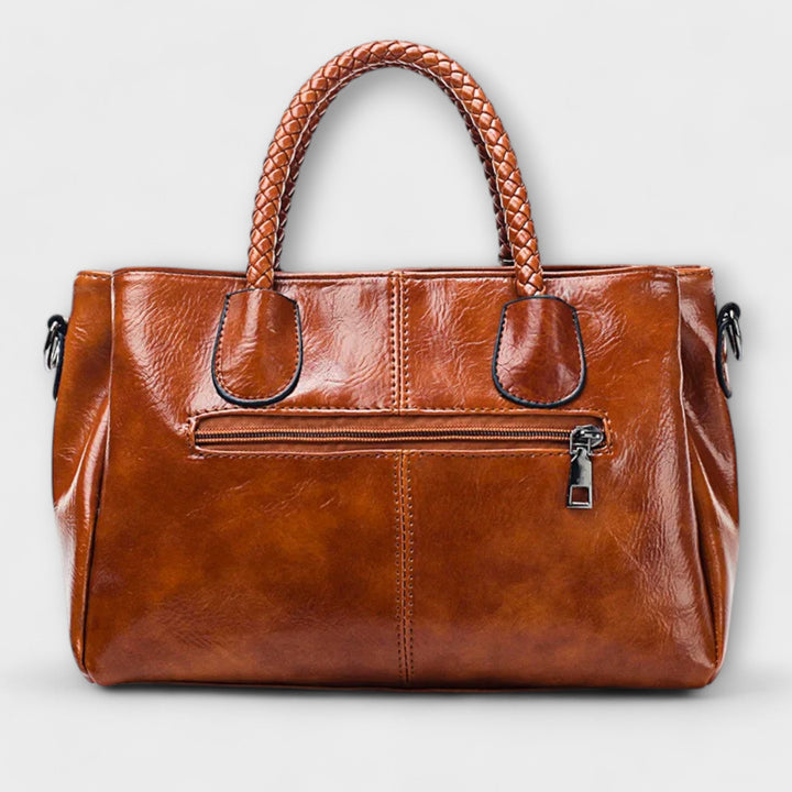 Torba podróżna damska ze skóry ekologicznej typu duffel na sezon jesienny do pracy i podróży