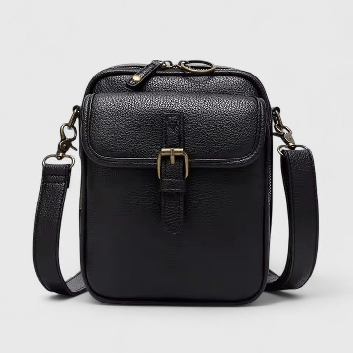 Torba na ramię damska skórzana elegancka pojemna crossbody do pracy i na co dzień