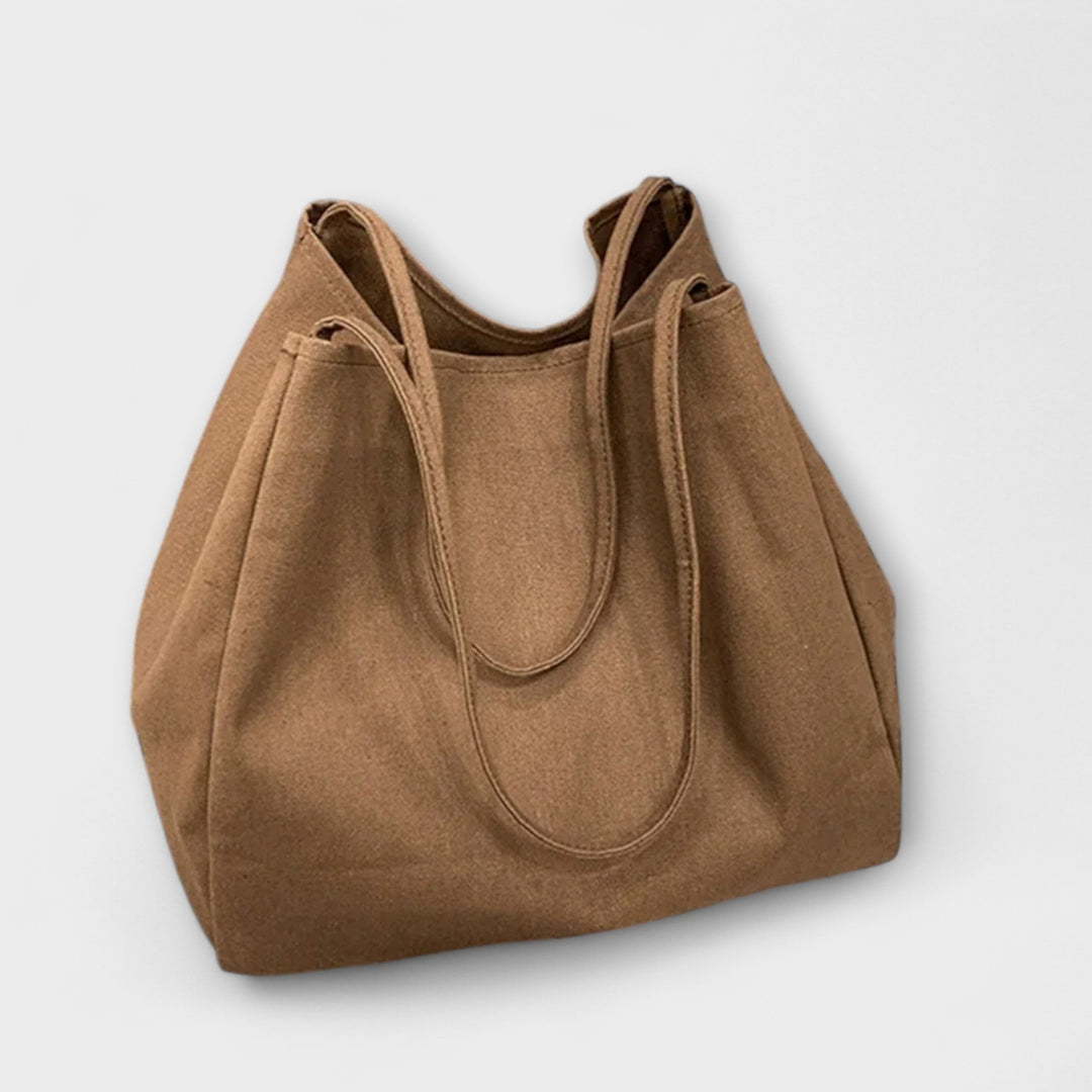 Γυναικεία βαμβακερή shopper τσάντα για το καλοκαίρι, ευρύχωρη τσάντα για ψώνια και για τον ώμο