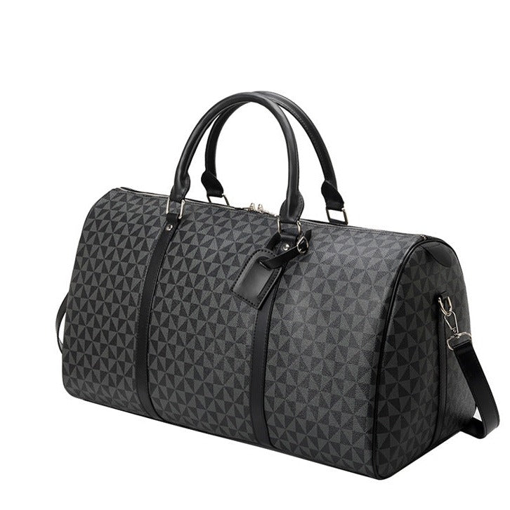 Torba podróżna męska skórzana duża weekendowa na wiosnę i lato elegancka sportowa
