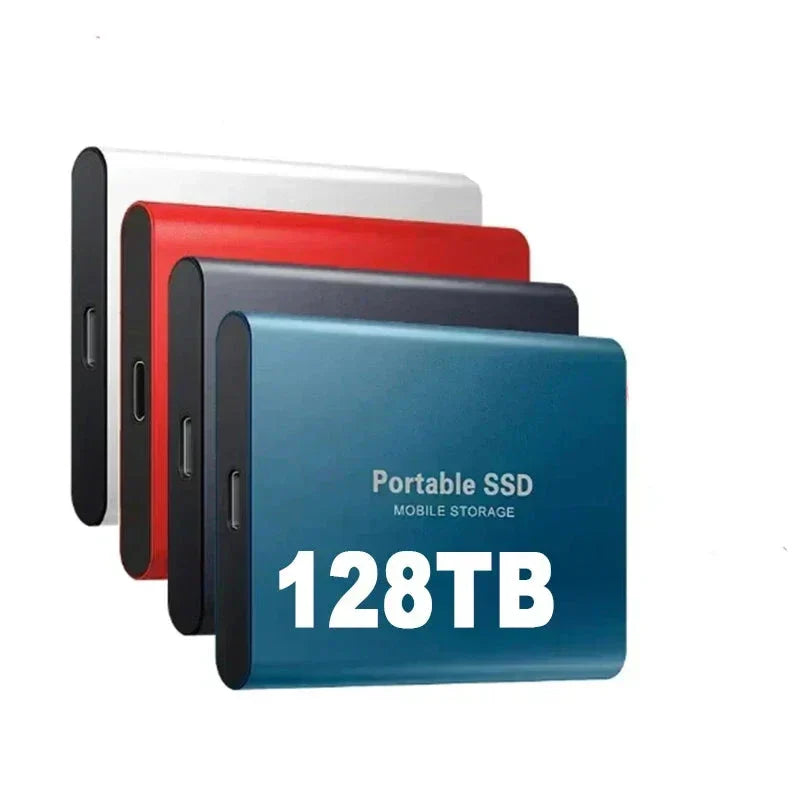 Zewnętrzny dysk SSD 2 TB USB-C  szybki transfer danych i kopia zapasowa, 520 MB/s