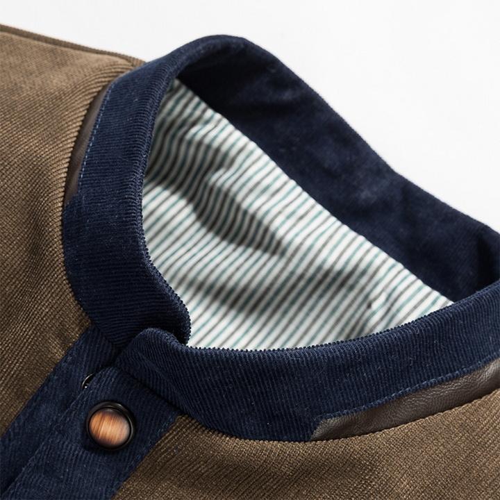 Kurtka męska przejściowa pikowana na wiosnę lekka cotton stylowa casualowa dopasowana