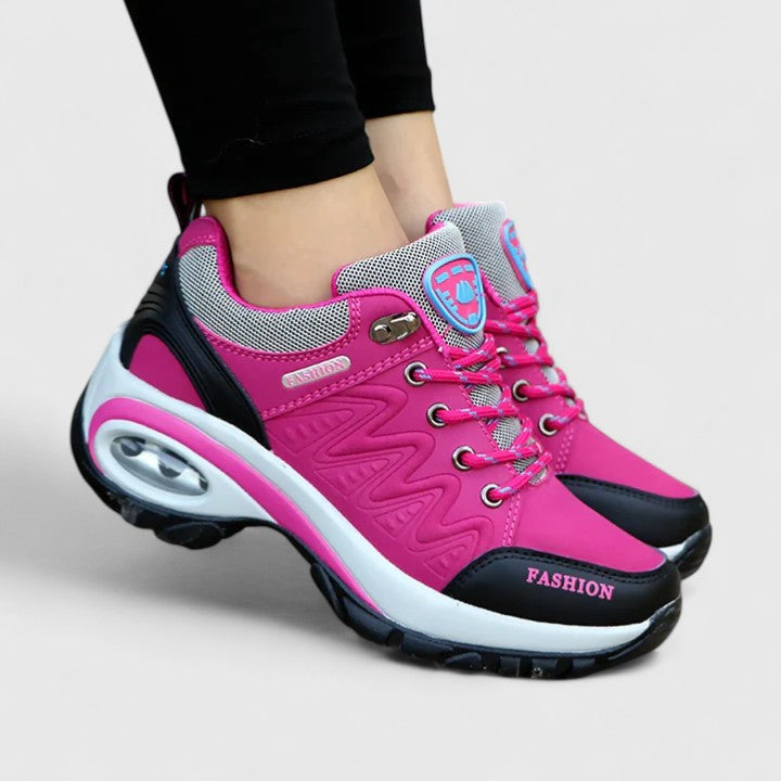 Wodoodporne sneakersy damskie zimowe wsuwane antypoślizgowe lekkie
