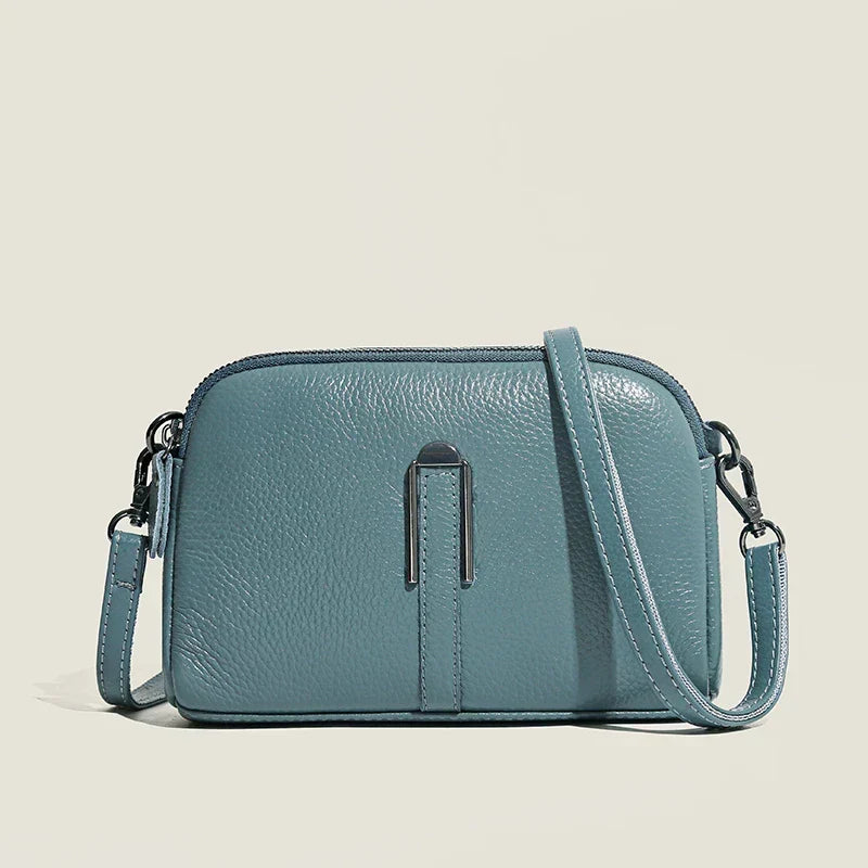 Γυναικεία δερμάτινη τσάντα crossbody για τον ώμο, χωρητική με ρυθμιζόμενο λουρί για τη δουλειά.