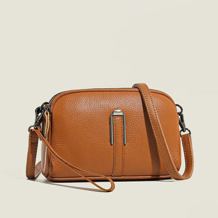 Γυναικεία δερμάτινη τσάντα crossbody για τον ώμο, χωρητική με ρυθμιζόμενο λουρί για τη δουλειά.