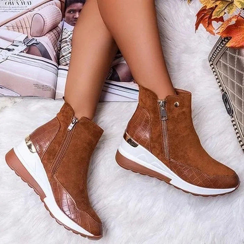 Julia - Stylowe i wygodne ortopedyczne buty zimowe