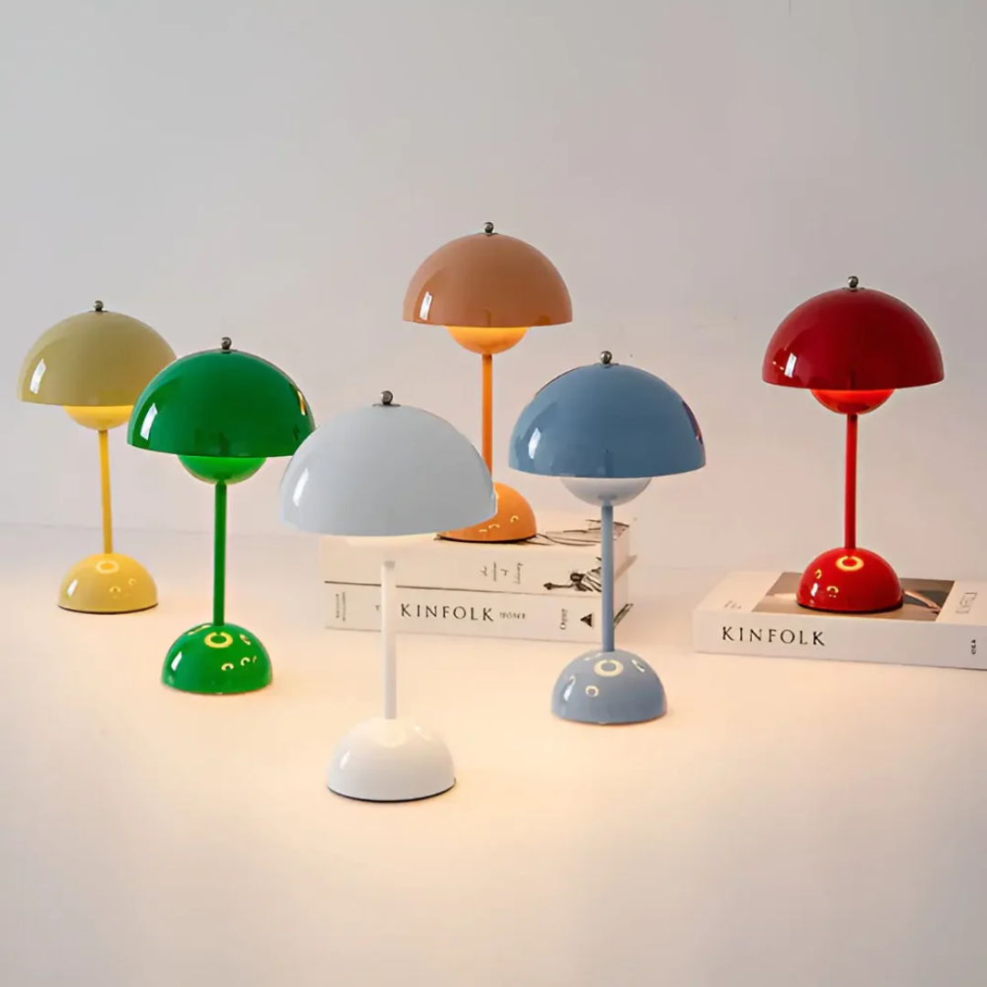Lampa stołowa bezprzewodowa dotykowa do salonu i sypialni