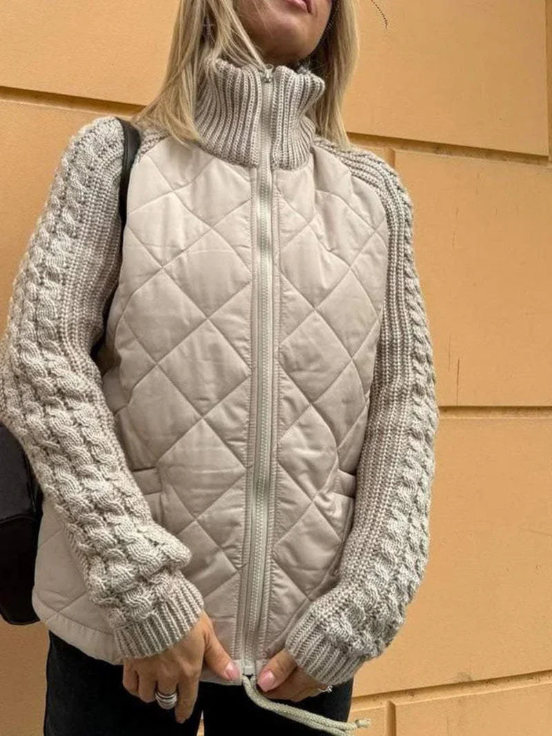 Kardigan damski bawełniany przejściowy na wiosnę sweter zapinany elegancki casual