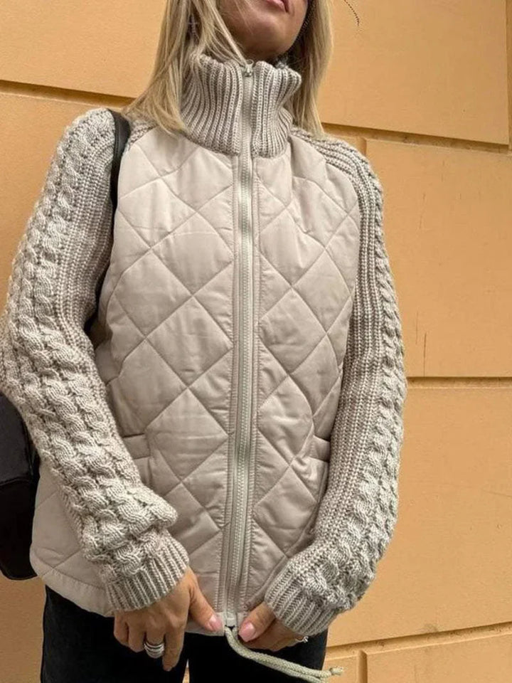 Kardigan damski bawełniany przejściowy na wiosnę sweter zapinany elegancki casual