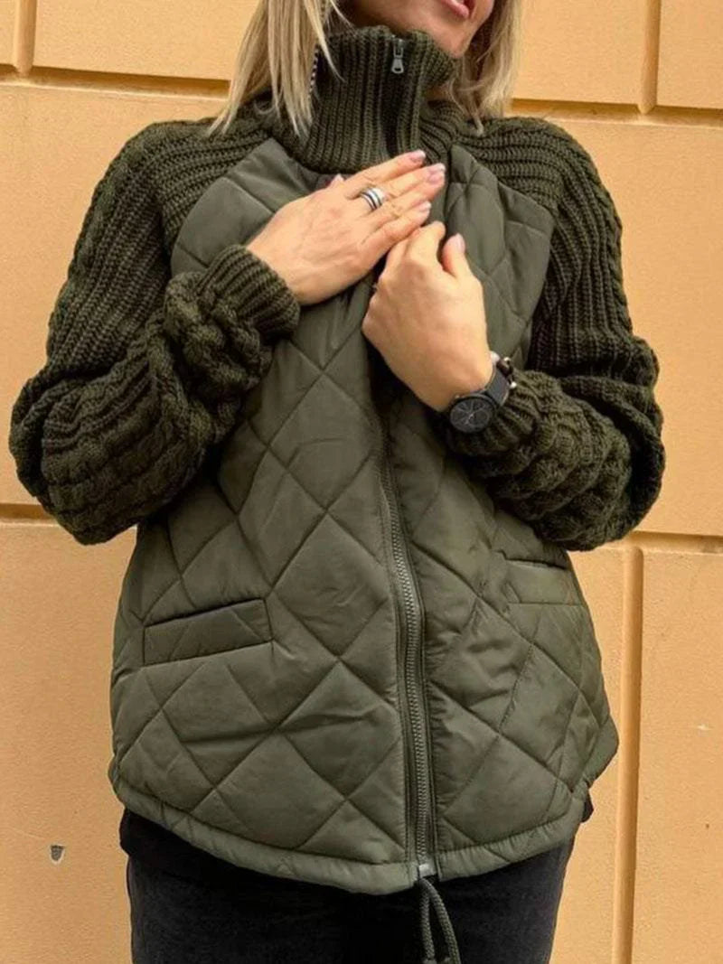Kardigan damski bawełniany przejściowy na wiosnę sweter zapinany elegancki casual