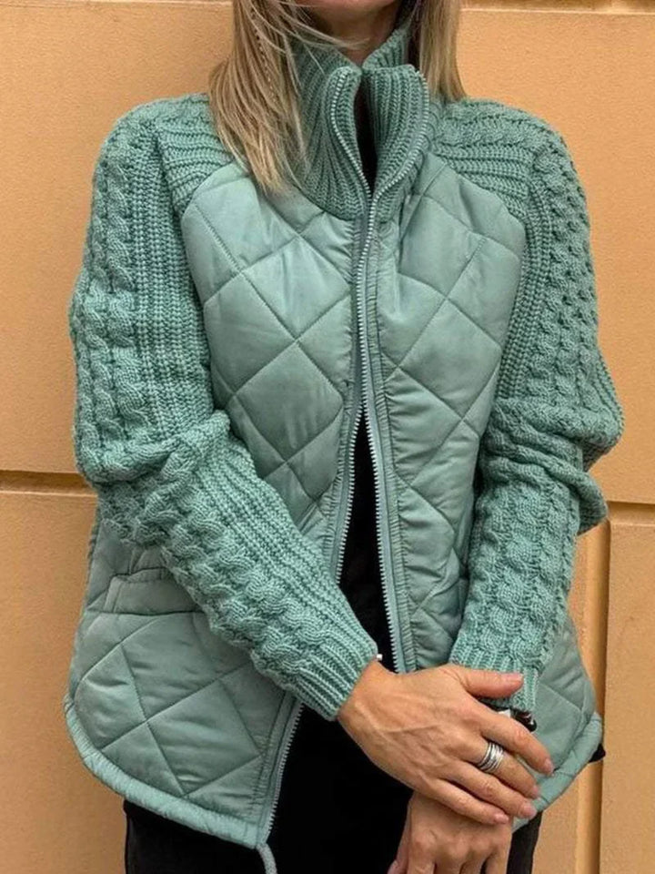 Kardigan damski bawełniany przejściowy na wiosnę sweter zapinany elegancki casual