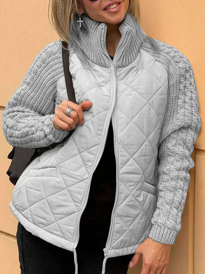 Kardigan damski bawełniany przejściowy na wiosnę sweter zapinany elegancki casual