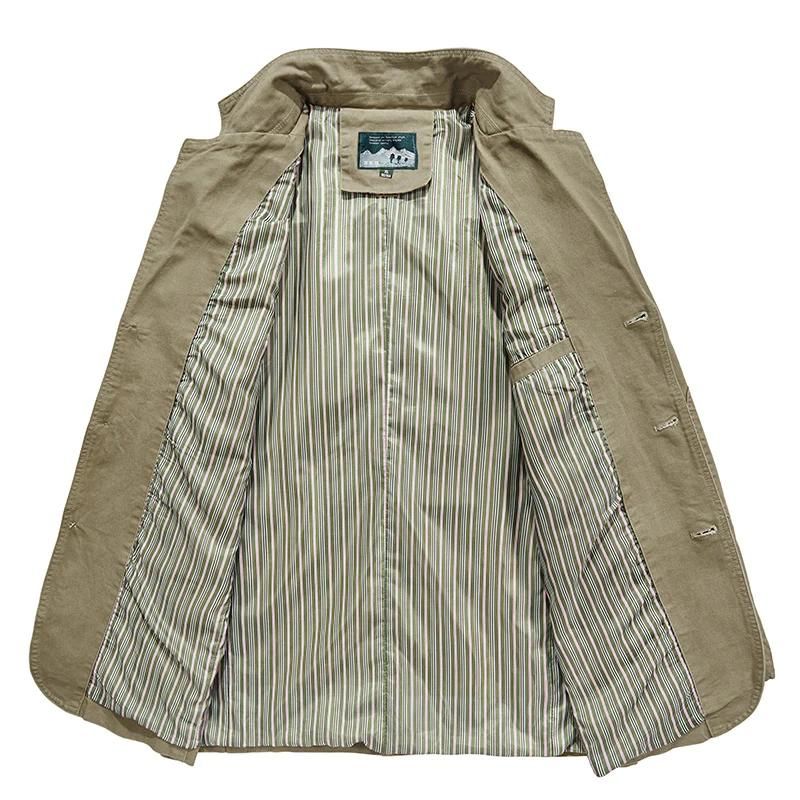 Marynarka męska bawełniana przejściowa na wiosnę elegancka casualowa lekka stylowa